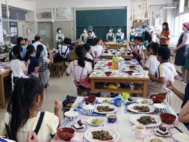 料理教室の様子