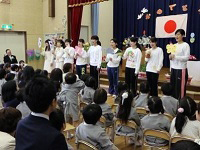 高倉台幼稚園入園式の様子