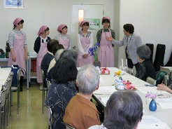 ふれあい給食の様子