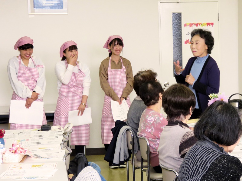 ふれあい給食の様子1