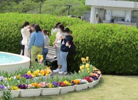 花咲く春の神女祭