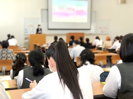 兵庫県立武庫荘総合高等学校との連携授業見学会開催2